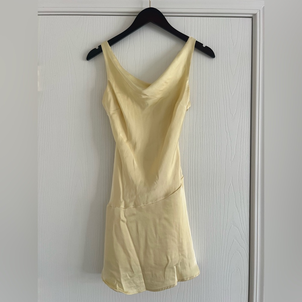 Wild Fable Butter Yellow Dress